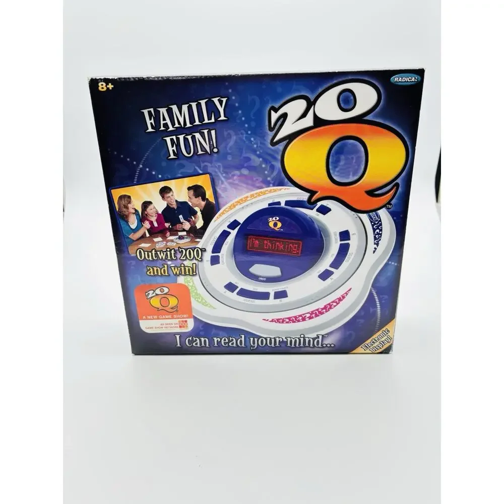 I Can Read Your Mind - 20 Q Table Top Game Mattel Radica. New. Cards Sealed.